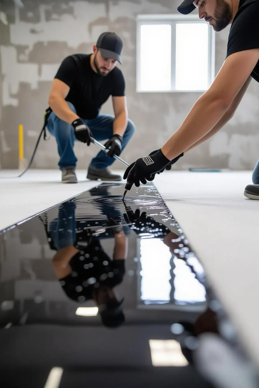 Basement Epoxy Flooring — North Jersey